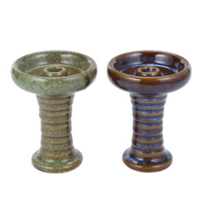 Pivot Clay Shisha Bowl with Glaze Great for All Shisha Flavors Smoking