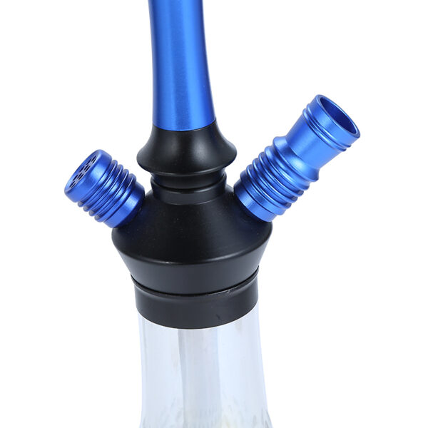 Premium Aluminum Hookah Set with Crystal Designed Base - Image 6