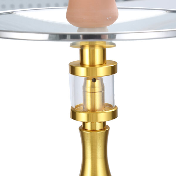 Luxury Golden Hookah with Molasses Catcher - Image 6