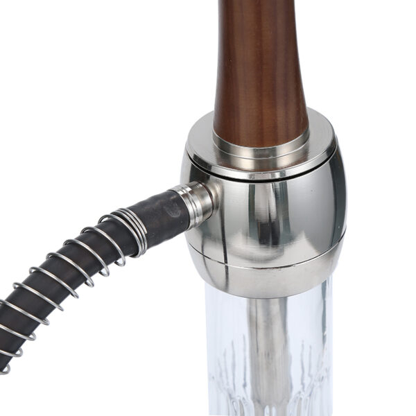Wooden Stem And Luxurious Base Hookah - Image 5