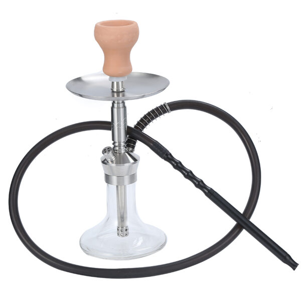 Portable Stainless Steel Hookah Shisha - Image 2