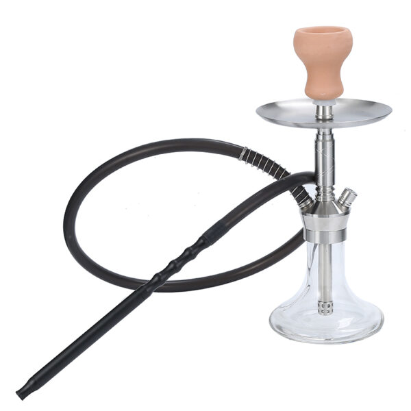 Portable Stainless Steel Hookah Shisha - Image 3