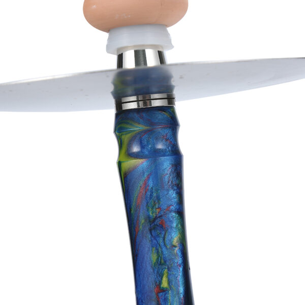 New Portable Wholesale Moze Hookahs Resin Stainless Steel Shisha Hookah - Image 5
