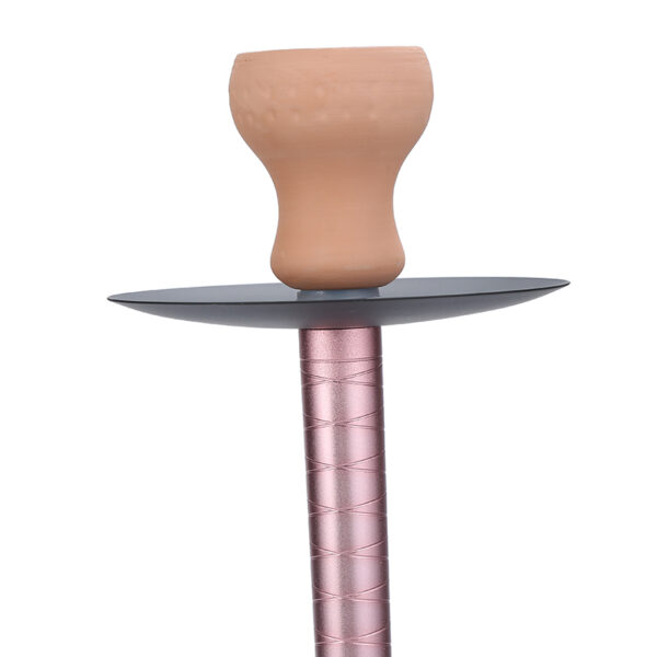 Portable Hookah Set with Everything Acrylic Hookah To Go Charcoal Holder Heat Management Device - Image 3