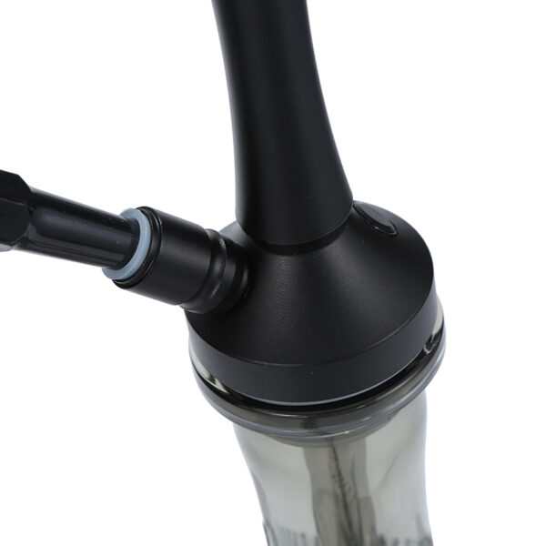 Hookah Set 22" Aluminum Shisha with Everything Accessories Glass Vase Base - Image 5