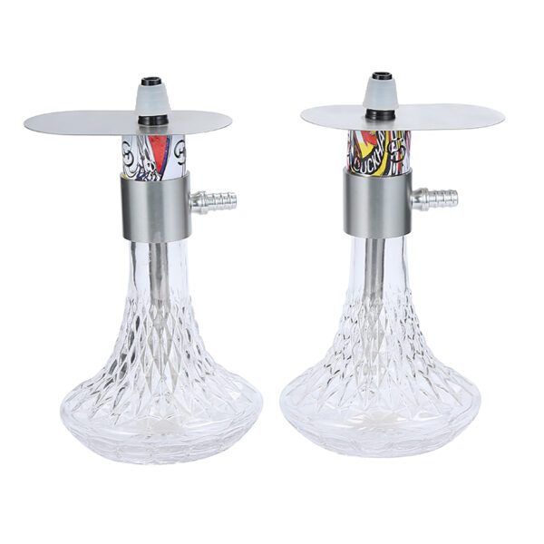 Portable Aluminum Hookah Set - Image 2