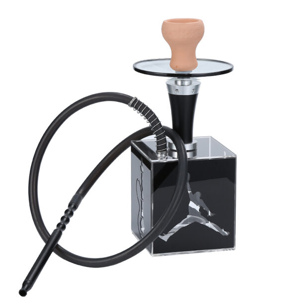 Amazon Cheap Wholesale Custom Cube Deluxe Square Travel Hookah - Image 2