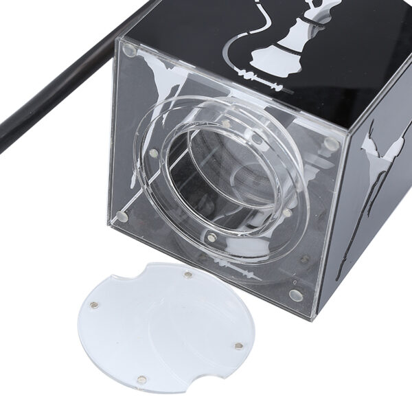 Amazon Cheap Wholesale Custom Cube Deluxe Square Travel Hookah - Image 6