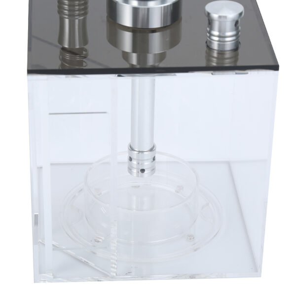 Portable Acrylic Cube Hookah with Led Light - Image 4