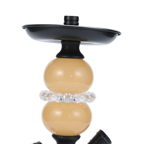 13”Premium Small Hookah Kit Glass Shisha Acrylic Sheesha Complete Set with Hookah Accessories - Image 4