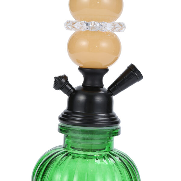 13”Premium Small Hookah Kit Glass Shisha Acrylic Sheesha Complete Set with Hookah Accessories - Image 3