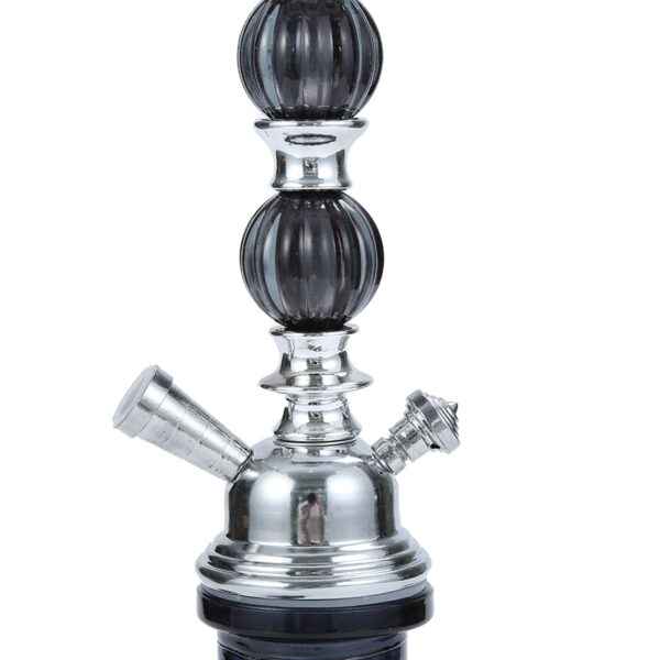 12" Premium 1 Hose Hookah Complete Set - Mini Fruit Hookah Glass Vase - Image 4