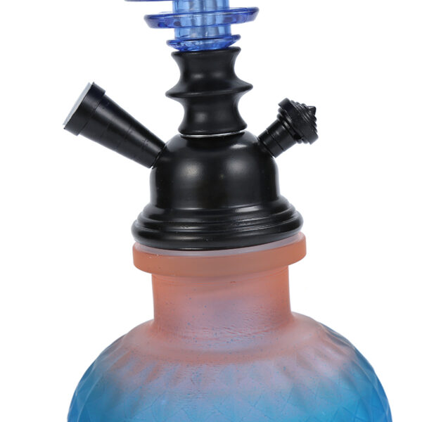 Colorful Mini Pumpkin Hookah Set One Hose - Image 4