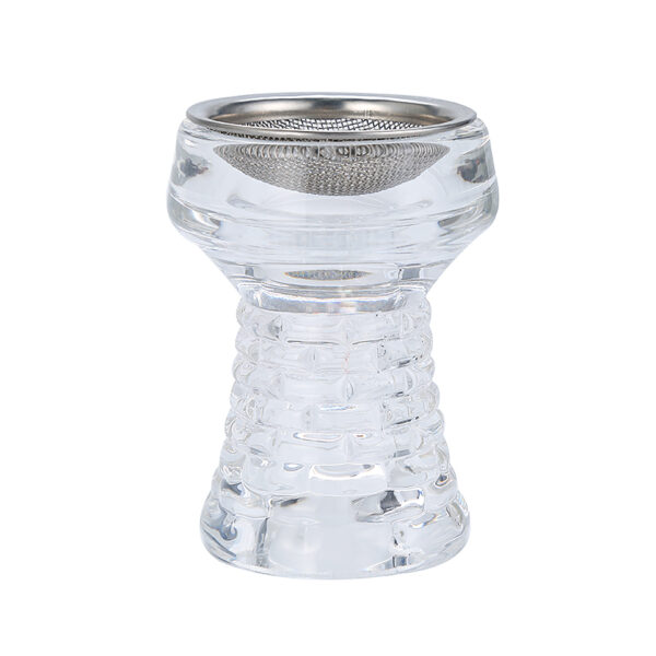 Crystal Glass Shisha Bowl Hookah Accessories Stainless Steel Mesh Screen Suitable for Charcoal Holder Heat Management - Image 4