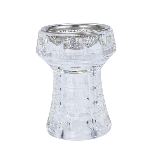 Crystal Glass Shisha Bowl Hookah Accessories Stainless Steel Mesh Screen Suitable for Charcoal Holder Heat Management - Image 2