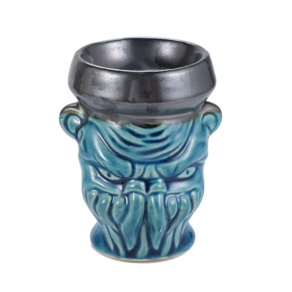 Egyptian Clay Hookah Bowl Phunnel Bowl with 5 Holes Hookah Head Fits Hookah Coals Charcoal Holder - Image 4