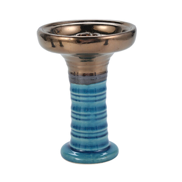 Phunnel Bowl - Ceramic Hookah Bowl with Central Wide Funnel - Black Large 4.5" Height Hookah Shisha Bowl - Image 5