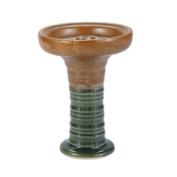 Phunnel Bowl - Ceramic Hookah Bowl with Central Wide Funnel - Black Large 4.5" Height Hookah Shisha Bowl - Image 6