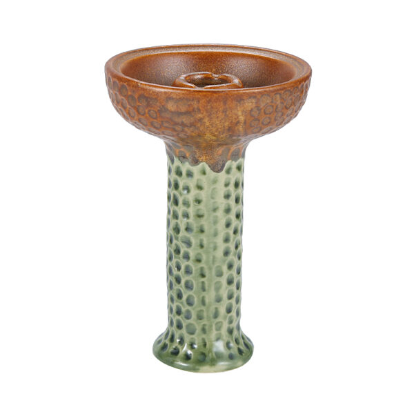 Clay Phunnel Hookah Bowl with Glaze Superior Hookah Head Fits for Hookah HMD Hookah Foil for Better Shisha Narguile Smoking - Image 3