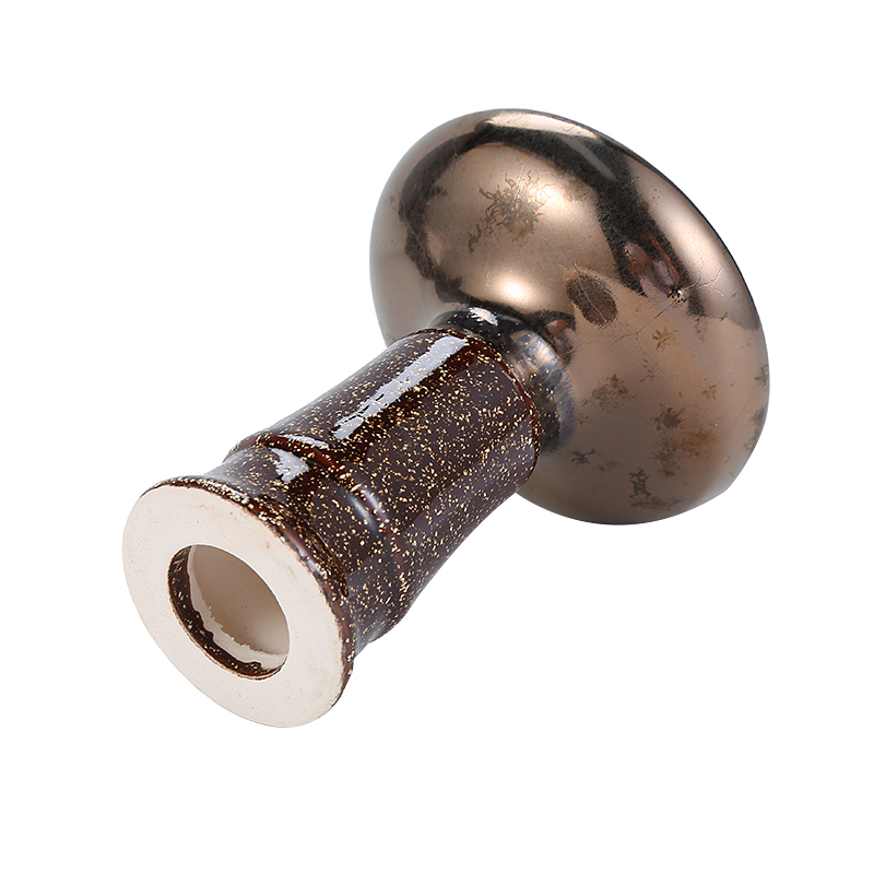 Glazed Ceramic Hookah Bowl - Image 4