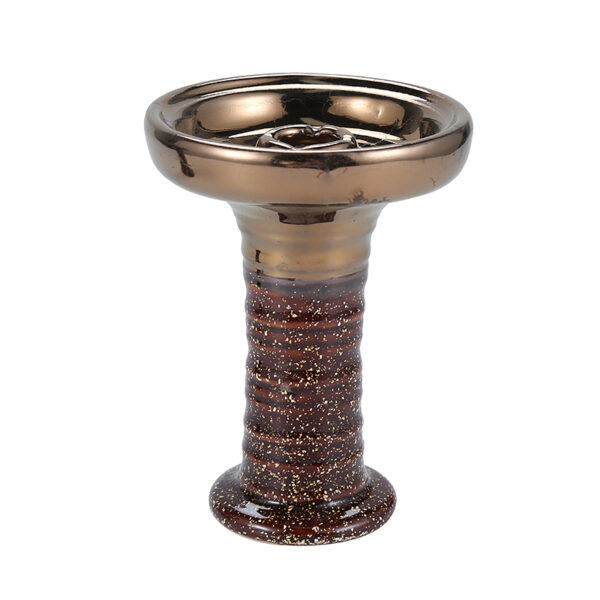 Premium Ceramic Hookah Bowl with Central Wide Funnel Shisha Bowl Great for All Shisha Flavors Hookah Accessories - Image 2