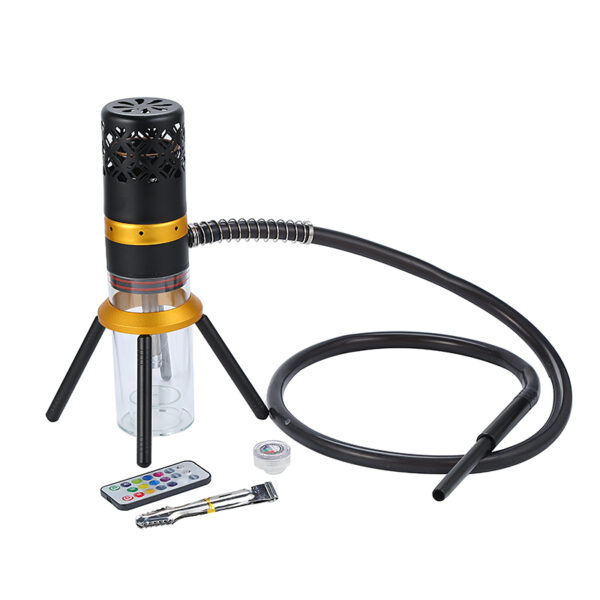 Portable Rocket LED Hookah Shisha With Bag - Image 4