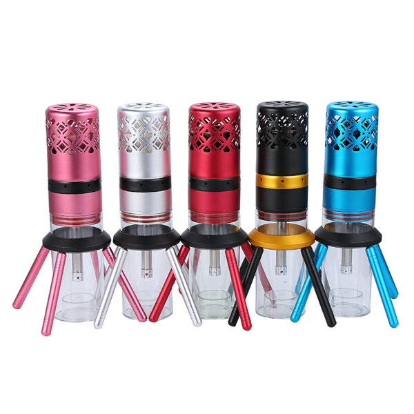 Portable Rocket LED Hookah Shisha With Bag - Image 2