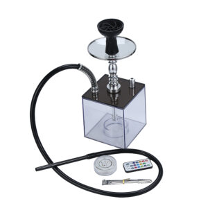 Fashion Acrylic Square Hookah Cube Shisha