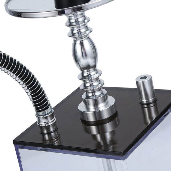 Fashion Acrylic Square Hookah Cube Shisha - Image 4