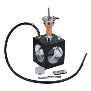 Cube Arabian Hookah High-end Fashion Party Travel Shisha Bar Full Set