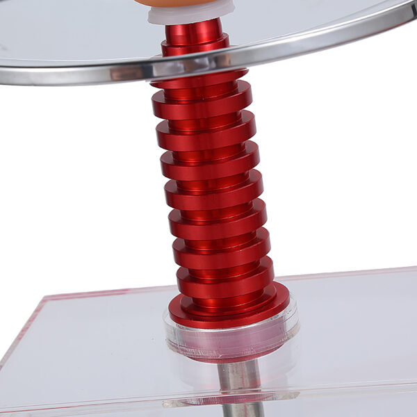Triangle LED Light Shisha Heart Shape Acrylic Hookah Complete Set - Image 5