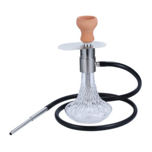 Portable Metal Glass Hookah