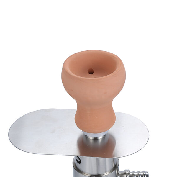 Portable Metal Glass Hookah - Image 2