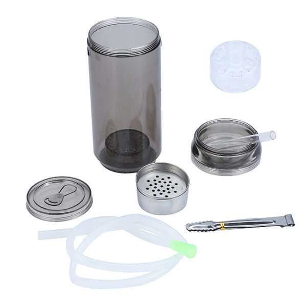 Cola Cup Shisha LED Acrylic Hookah Sheesha Travel Car Hookah - Image 3