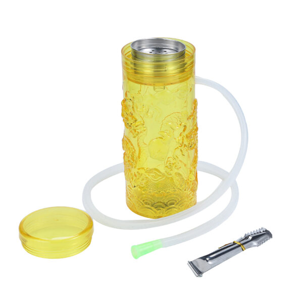 Portable Acrylic Hookah Cup Dragon Shisha