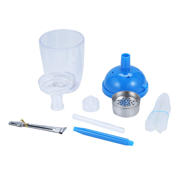 Portable Mini Acrylic Shisha Led Cup Hookah - Image 2