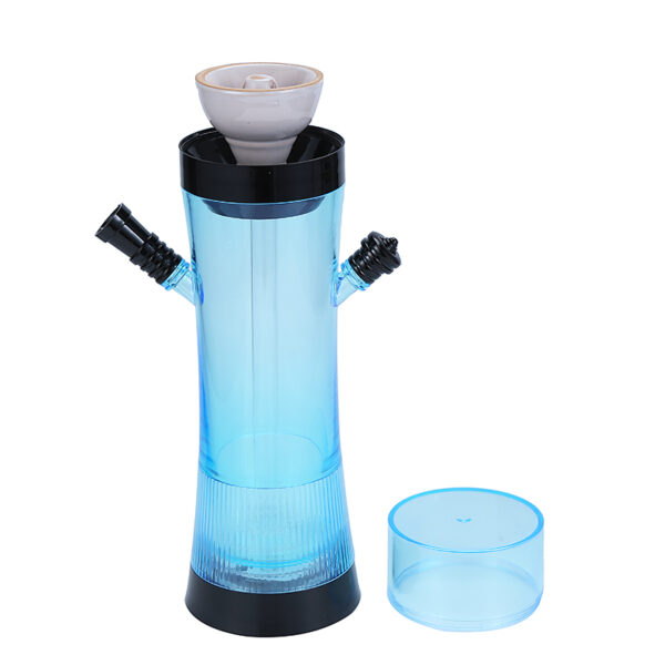 LED Hookah Plastic Hookah Acrylic Flavour Shisha Custom Logo - Image 4