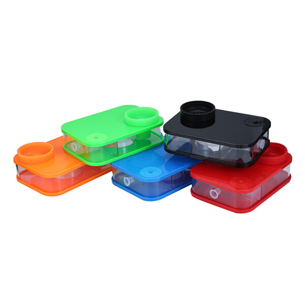 Portable New Design Custom Square Book Hookah with LED - Image 4