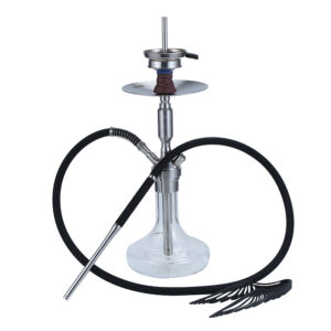 Stainless Steel Hookah 1 Hose Germany Shisha Huka Russian Sheesha