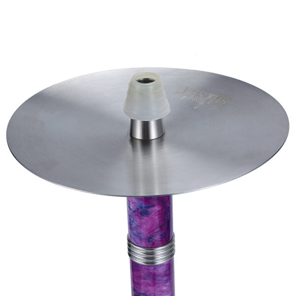 Resin Stems Stainless Steel Hookah with Leather Cage - Image 6