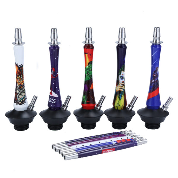 Union Hookah Hulk Captain America Hookah Shisha Stainless Steel Iron Man Comics Union Shisha - Image 6
