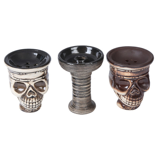 Hookah Bowl Ceramic - Shisha Hookah Head Sheesha Tobacco Bowl Accessories - Image 2