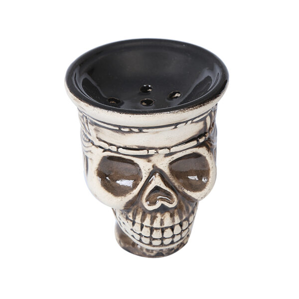 Skull Hookah Head Shisha Bowl - Image 2