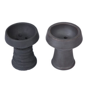 Premium Stone Black Bowl Luxury Classic Hookah Bowls for Hookah Smoking Ceramic Hookah Head