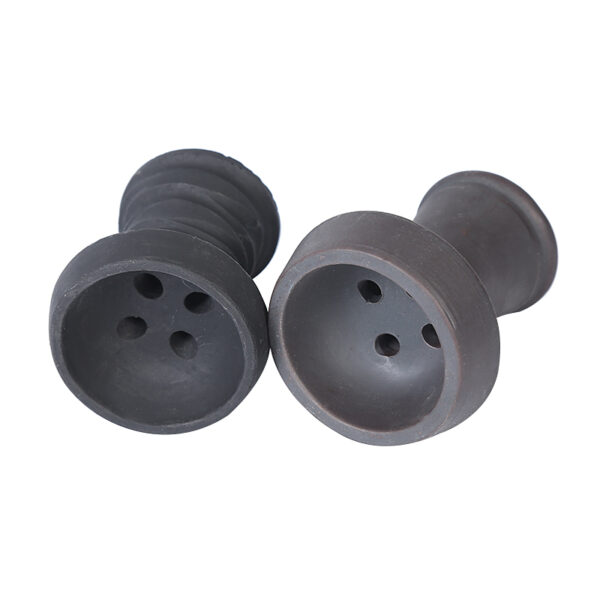 Premium Stone Black Bowl Luxury Classic Hookah Bowls for Hookah Smoking Ceramic Hookah Head - Image 4