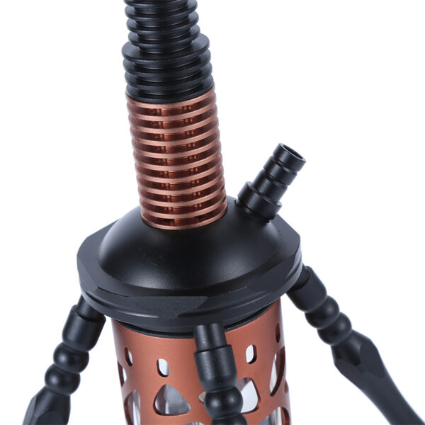 NEW Design Rocket Shaped Hoookah Shisha Set With LED - Image 5