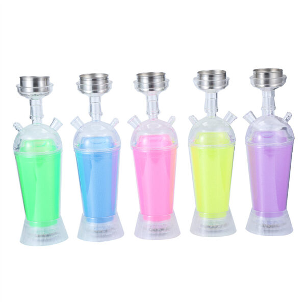 Acrylic Led Hookah Shisha Cup Hookah Portable Small Hookah Shining - Image 5