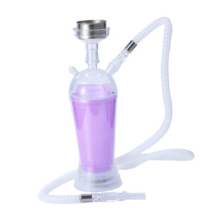 Acrylic Led Hookah Shisha Cup Hookah Portable Small Hookah Shining