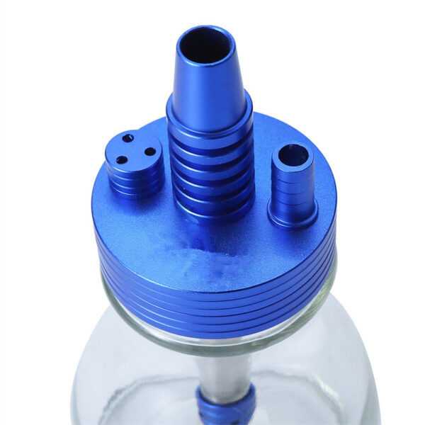 Portable Mini Hookah With Bag Modern Design Shisha Kit Thickened Glass - Image 5
