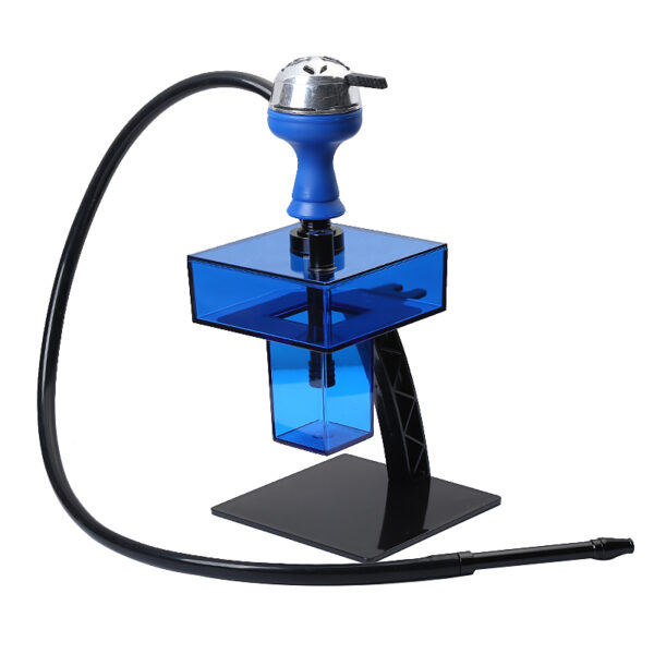 Hookah Set Premium Acrylic Micro Modern Bubble Cube T-Shaped Hookah - Image 6